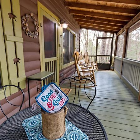 Blue Ridge Cozy Cabin In The Woods With Hot Tub! Eksteriør billede