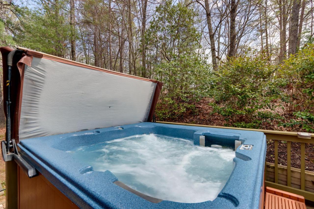 Blue Ridge Cozy Cabin In The Woods With Hot Tub! Eksteriør billede