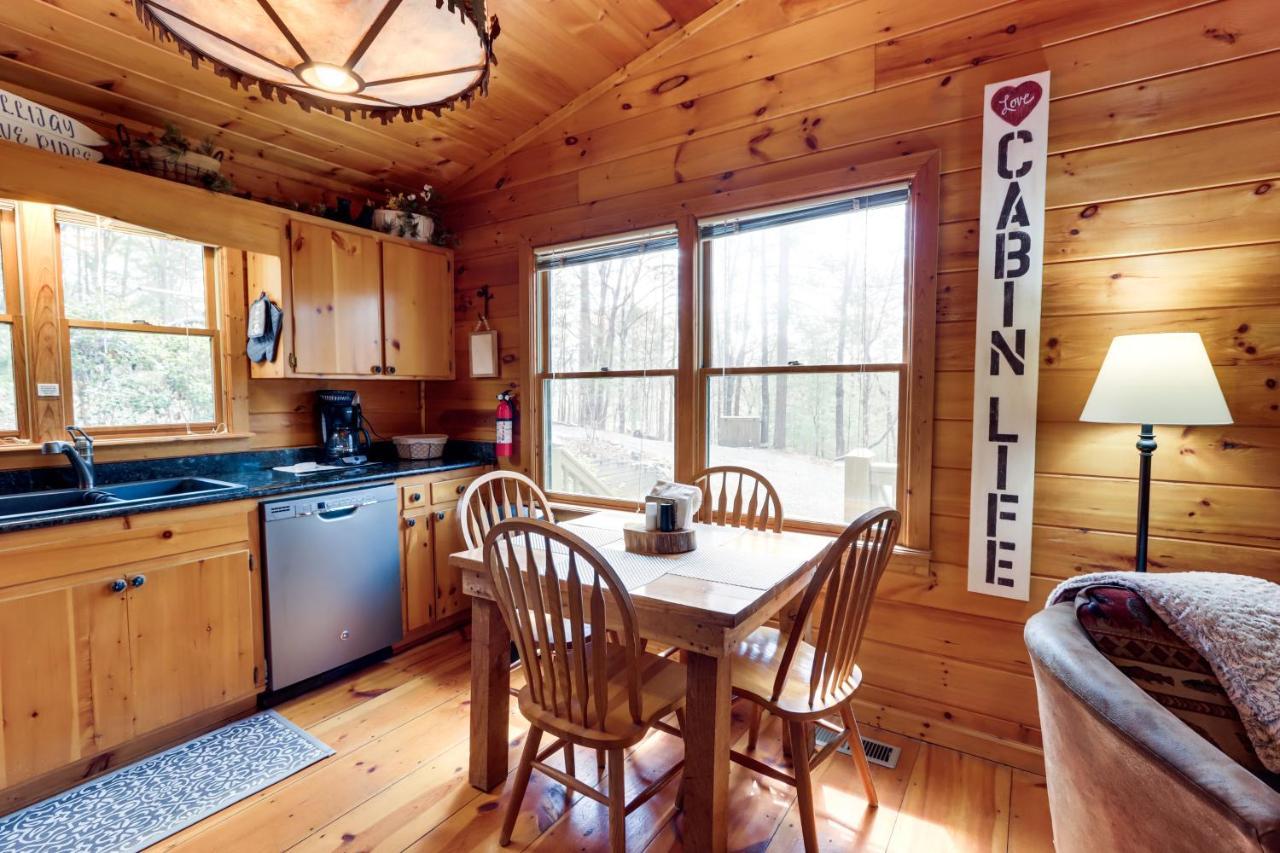 Blue Ridge Cozy Cabin In The Woods With Hot Tub! Eksteriør billede