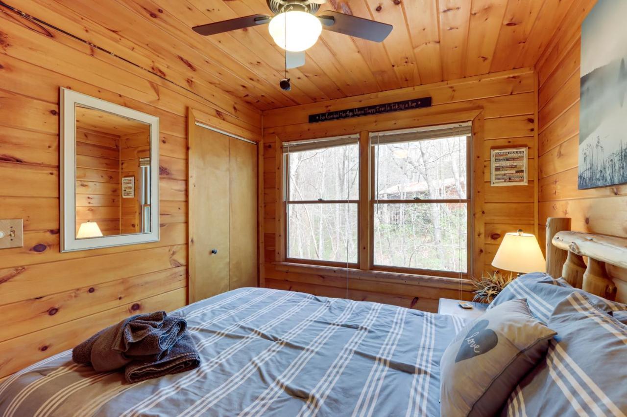 Blue Ridge Cozy Cabin In The Woods With Hot Tub! Eksteriør billede