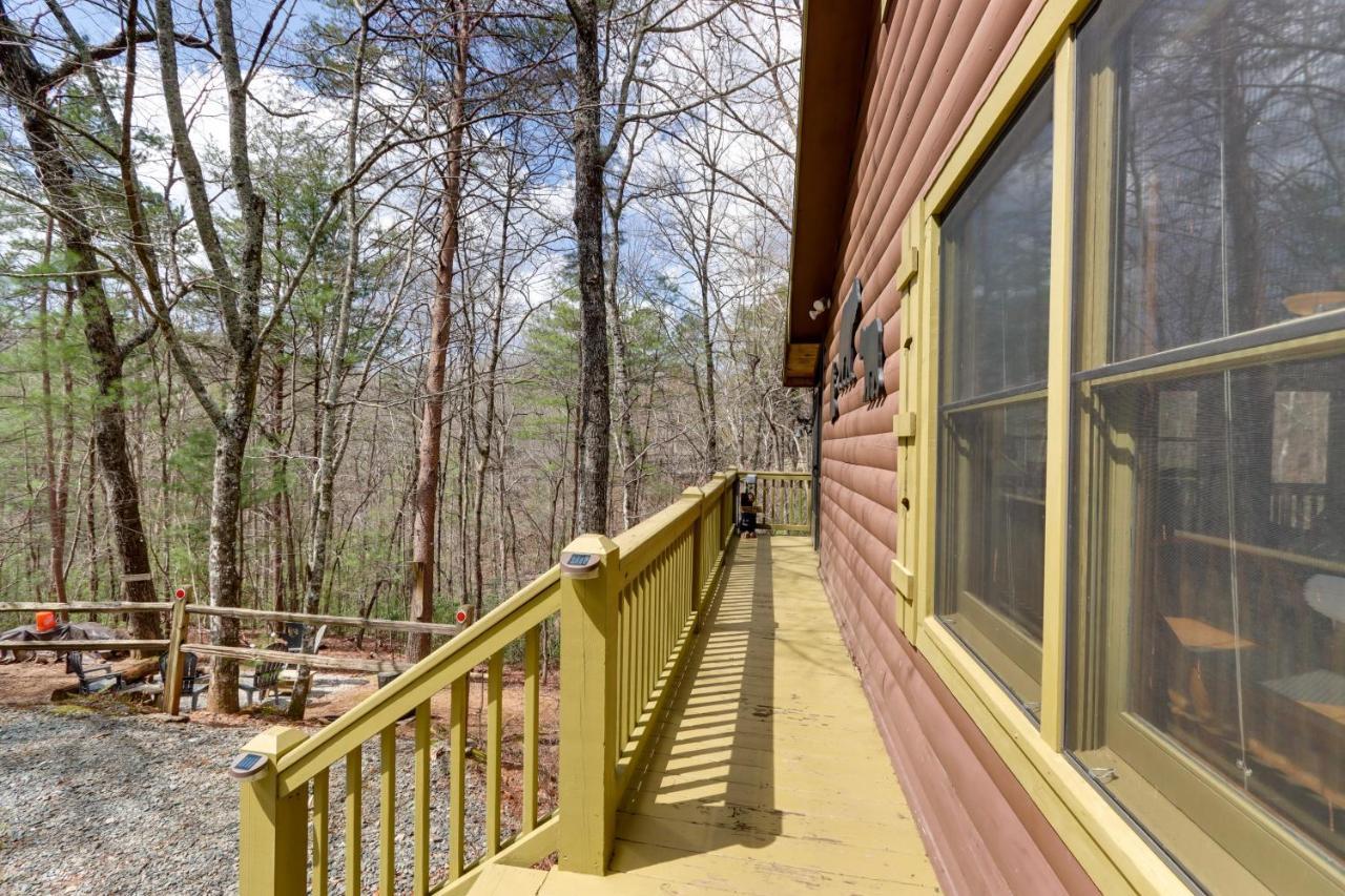 Blue Ridge Cozy Cabin In The Woods With Hot Tub! Eksteriør billede